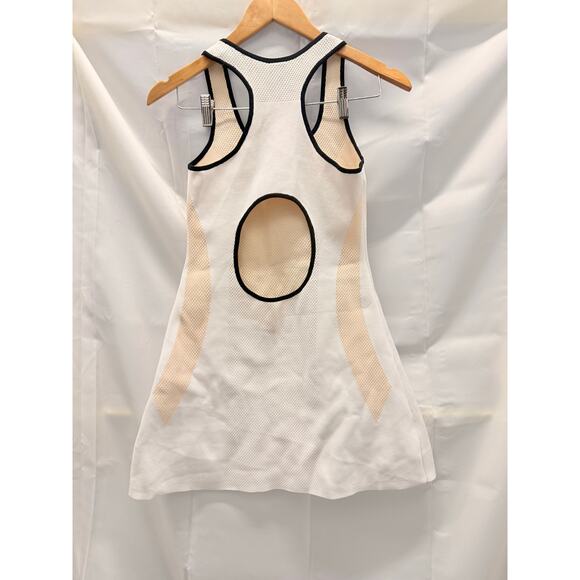 P.E Nation Backswing Dress in Optic White Small Gym Tennis Running - Picture 5 of 6